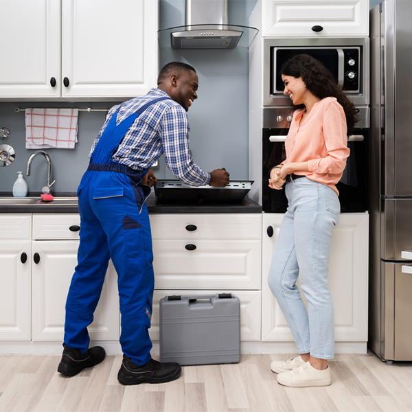 how long does it typically take to complete cooktop repair services in Branchville Virginia